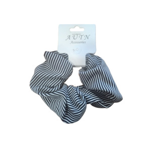 Clothing: Autn Scrunchies Stripe