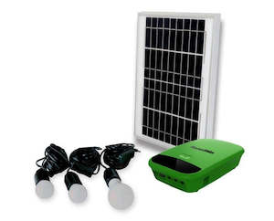 Renesola Lithium LED Light + Charging Kit with 10w Glass Front Solar Panel