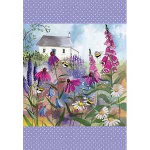 Alex Clark Teatowel - Hive World - English Country Design