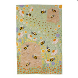 Bees & Hive teatowel - Hive World