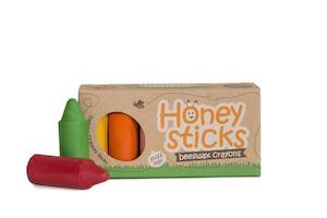 All About Bees: Honeysticks Beeswax Crayons