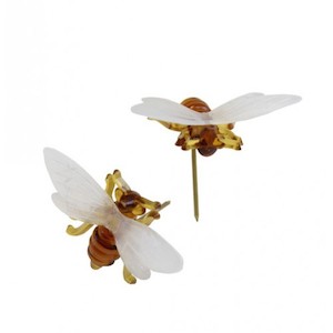 All About Bees: Plastic Bee Pins (pack of 10) - Hive World