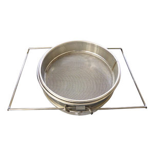 Double stainless steel honey strainer - Hive World