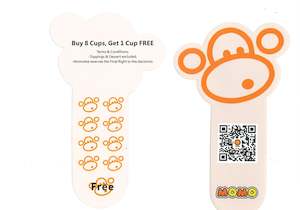 Momotea Buy 8 Get 1 Free Card 300pcs 买8赠1卡 300张/盒