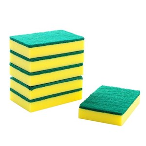 Green Sponge Scourer 5PCS 刷碗海绵 5个/包