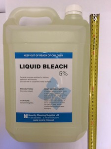 Liquid Bleach 5% 5L 漂白水 5升/桶