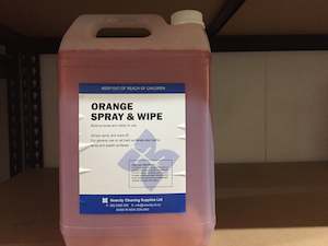 Orange Antisep Spray Wipe 5L 橙味清洁剂 5升/桶