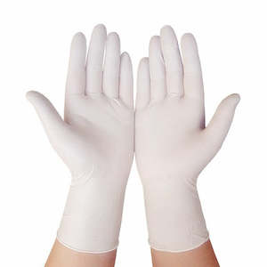 Latex Examination Glove 100PCS 一次性手套 100个/盒