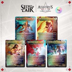 Secret Lair x Assassin’s Creed: Lethal Legends Foil Edition