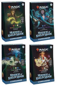 Magic the Gathering Murders at Karlov Manor Commander Decks (Full Case)