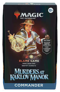 Magic the Gathering Murders at Karlov Manor Commander Deck (Blame Game)