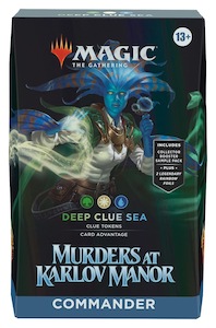 Magic the Gathering Murders at Karlov Manor Commander Deck (Deep Clue Sea)