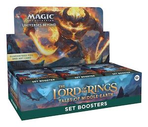 Magic the Gathering The Lord of the Rings Tales of Middle Earth Set Booster Box