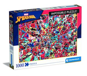 Puzzles: Clementoni Puzzle Spiderman Impossible Puzzle 1000 pieces