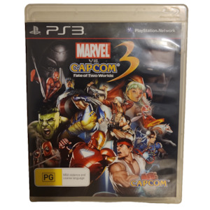 Video Games: Marvel Vs Capcom 3 Fate Of Two Worlds **Preowned**