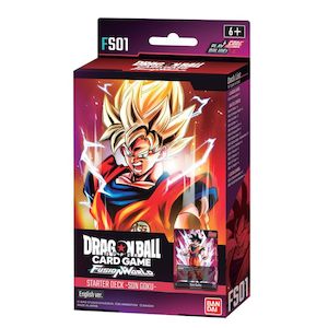 Dragon Ball Super Card Game Fusion World Starter Deck Display Son Goku