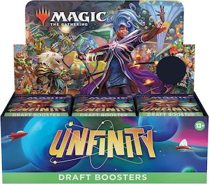 Magic the Gathering Unfinity Draft Booster Box (36 Boosters Per Display)