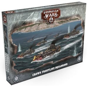 Warcradle DWA210003 Dystopian Wars: Crown Frontline Squadrons