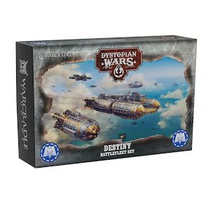 Hobby equipment and supply: Warcradle DWA120013 Dystopian Wars: Destiny Battlefleet Set