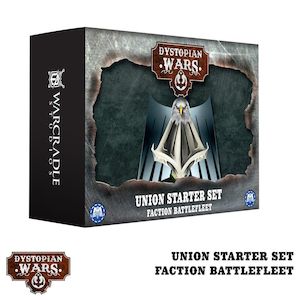 Hobby equipment and supply: Warcradle DWA120000 Dystopian Wars: Union Starter Set -  Faction Battlefleet