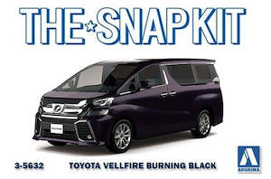 Aoshima 5632 1/32 TOYOTA VELLFIRE - CRYSTAL BLACK