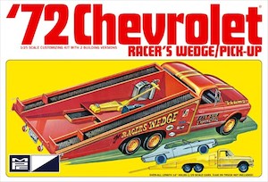 Hobby equipment and supply: MPC 0885 1/25 Chevy Racer's Wedge Pickup 1972