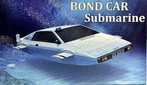 Hobby equipment and supply: Fujimi 091921 1/24 Lotus 'Bond' Submarine