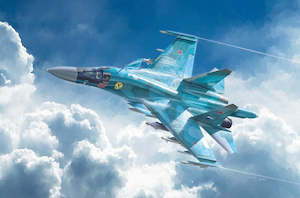 Hobby equipment and supply: Italeri 1379 1/72 Su-34 SUKHOI