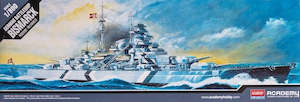 Hobby equipment and supply: Academy 14218 1/800 BISMARK BATTLESHIP