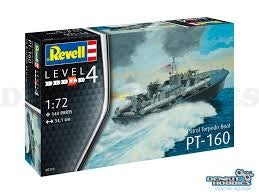 Hobby equipment and supply: Revell 05175 1/72 PT-559/160 PATROL TORPEDO BOAT