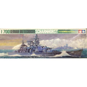 Hobby equipment and supply: Tamiya 77518 1/700 German Battlecruiser Scharnhorst