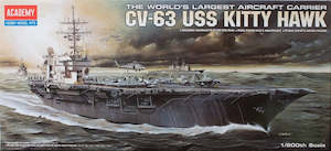 Hobby equipment and supply: Academy 14210 1/800 USS CVN-63 KITTY HAWK