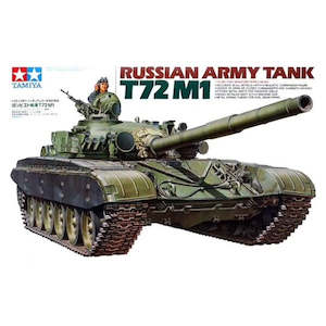 Hobby equipment and supply: Tamiya 35160 1/35 Russian Army Tank T-72M1