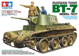 Hobby equipment and supply: Tamiya 35327 1/35 Russian BT-7 Model 1937