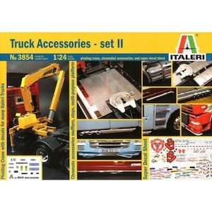 Hobby equipment and supply: Italeri 3854  1/24 TRUCK ACCESSORIES PART 2