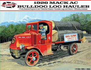 Atlantis Models M2401 1926 Mack Bulldog Log Hauler