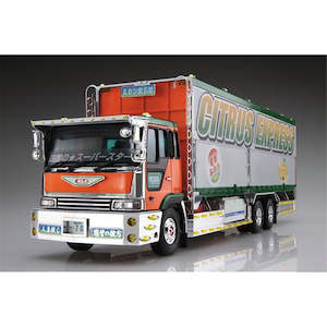 Hobby equipment and supply: Aoshima 5207 1/32 JAPANESE TRUCKERS - ORANGE MITSUGORO