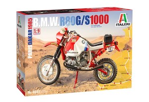 Hobby equipment and supply: Italeri 4641 1/9 BMW R80 PARIS DAKAR 1985