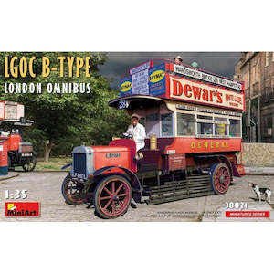 Hobby equipment and supply: MiniArt 38021 1/35 LGOC B-TYPE LONDON OMNIBUS