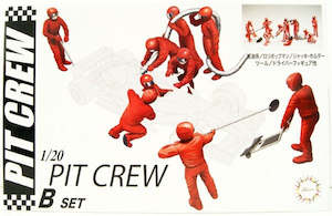 Hobby equipment and supply: Fujimi 116570 1/20 Pit Crew Set B