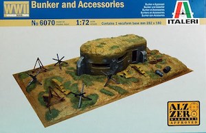 Hobby equipment and supply: Italeri 6070 1/72 BUNKERS & ACCESSORIES