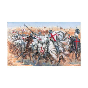 Hobby equipment and supply: Italeri 6125 1/72 MEDIEVAL TEMPLAR KNIGHTS