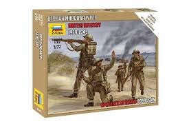 Hobby equipment and supply: Zvezda 6166 1/72 BRITISH INFANTRY 1939-42