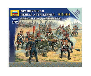 Hobby equipment and supply: Zvezda 6810 1/72 French Foot Artillery 1812-1814