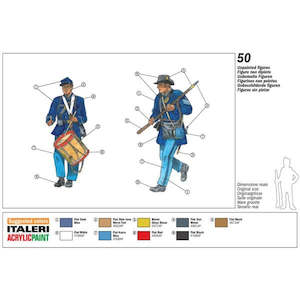 Hobby equipment and supply: xItaleri 6177  1/72 AMERICAN CIVIL WAR - UNION INF