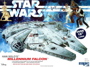 Hobby equipment and supply: MPC 953 1/72 Star Wars Millenium Falcon