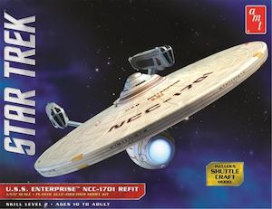 Hobby equipment and supply: AMT 1080 1/537 Star Trek USS Enterprise Refit