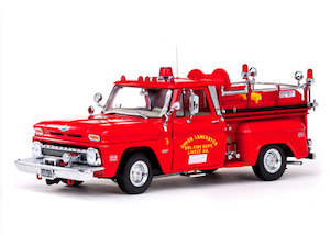 Hobby equipment and supply: Sunstar SS-1383 1/18 1965 Chevrolet C-20 Fire Truck