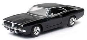 Hobby equipment and supply: New Ray NR-71893B 1/24 1969 Dodge Charger RT