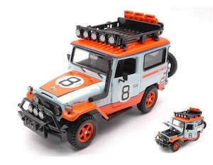 Hobby equipment and supply: Motormax MX-79658 1/24 Toyota FJ Offroad- Gulf